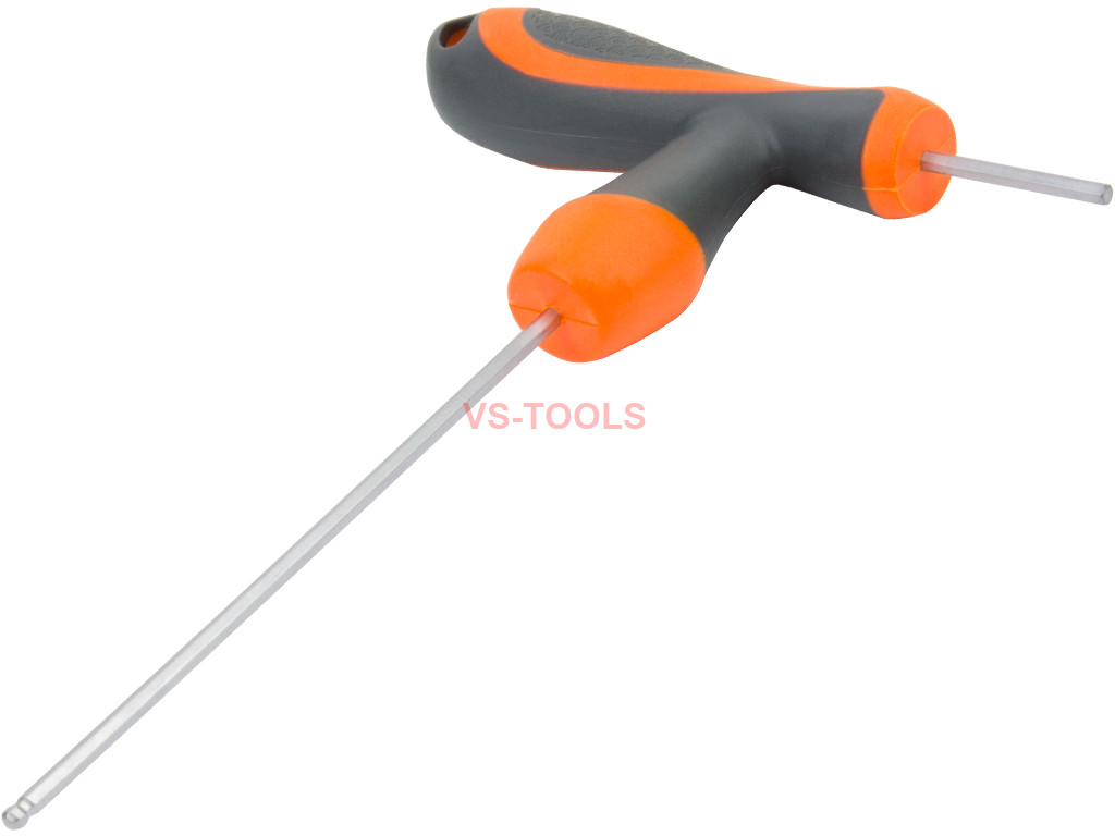 2mm THandle Hexagon Torque 6Point Hex Key CRV TPR Screwdriver